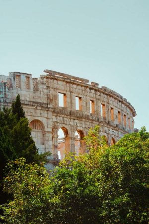 Pula Amphitheatre Outside
