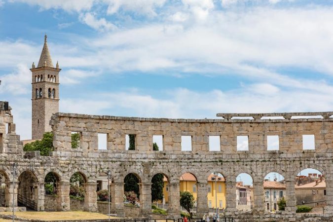 Pula - Croatia Amphitheatre Inside